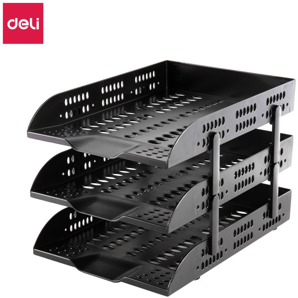 Deli E9215 File Tray - 3 Tier - Shopper Bangladesh